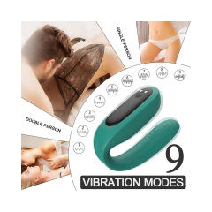 Vibrador para Casal 9 Modos de Vibração - Baud na internet