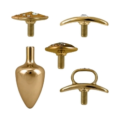 Anal Kit Dourado na internet