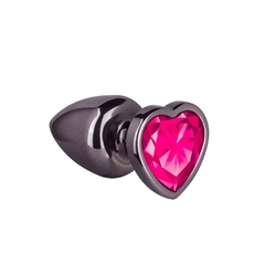Plug Anal Coração Unique - Fumê - comprar online