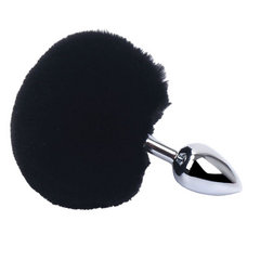 Plug Anal em Metal Pompom | P na internet