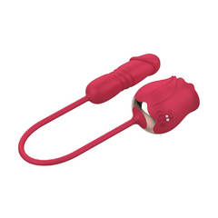 Vibrador de Ponto G e Clitóris - Rose Max na internet