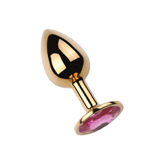 Plug Anal Dourado Pedra | P - comprar online