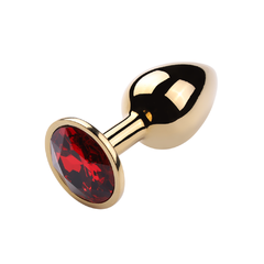 Plug Anal Dourado Pedra | P na internet