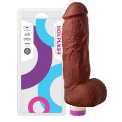 Prótese com Vibrador e Escroto - 22,5 x 5,5cm