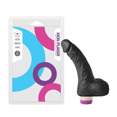 Prótese com Vibrador e Escroto 16 x 4cm na internet
