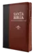 BIBLIA LETRA SUPER GIGANTE 19 PUNTOS CON ZIPER TAPA MARRON CON NEGRO - comprar en línea