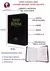 BIBLIATAPA ACOLCHADA CON CIERRE Y LETRA GIGANTE NEGRO RVR085LGiCZaTIPJR