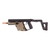 KRISS VECTOR GBB SMG RIFLE BY KRYTAC WITH FOLDING STOCK DUAL TONE - comprar online