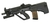 ARMY ARMAMENT AEG AUG ALLOYED GB CQB AIRSOFT RIFLE BLACK na internet