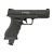 APS CO2 TT50 .50 PAINTBALL HOME DEFENSE PISTOL BLACK - comprar online