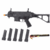 ARES AEG APC9 A9-BK-L AIRSFOT SMG BLACK WITH 05 MAGAZINES COMBO