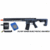 FALKOR DEFENSE EMG APS AEG AR-15 BLITZ TRAINING WEAPON RECCE M4 AIRSOFT RIFLE GREY