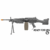 G&P HPA M249 MARINE JACK AIRSOFT RIFLE BLACK