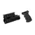 CYMA UPPER & LOWER RAIL HANDGUARD WITH PISTOL GRIP FOR AK74U SET BLACK - comprar online