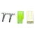 VB POWER GREEN MINI TAMIYA MALE PLUG FOR RIFLE TO WHITE MINI TAMIYA FEMALE PLUG FOR BATTERY