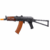 BOLT AEG BR74 AKSU 74U 120 B.R.S.S. BLOWBACK AIRSOFT RIFLE WOOD / BLACK