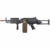 G&P AEG MK46 MOD.O DX AIRSOFT RIFLE BLACK