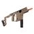 Imagem do KRISS VECTOR GBB SMG RIFLE BY KRYTAC WITH FOLDING STOCK FLAT DARK EARTH