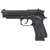 SRC / KROWN LAND CO2 4.5MM KL-9 A1 AIRGUN PISTOL BLACK (WITH BB LOADER)