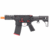 APS AEG PHATOM EXTREMIS 2EMARK MARK VII CQB SILVER EDGE BLOWBACK AIRSOFT RIFLE RED / BLACK