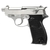 WE GBB P38 LUGER SHORT BLOWBACK AIRSOFT PISTOL SILVER