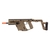 KRISS VECTOR AEG SMG RIFLE V2 BY KRYTAC FLAT DARK EARTH