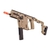 KRISS VECTOR GBB SMG RIFLE BY KRYTAC WITH FOLDING STOCK FLAT DARK EARTH