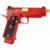 ARMORER WORKS / EMG ARMS / SALIENT ARMS GBB DS 4.3 ALUMINIUM BLOWBACK AIRSOFT PISTOL RED - Scope Brasil - A maior loja de airsoft e airgun do Brasil, variedade em acessórios, rifles e pistolas.