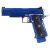 ARMORER WORKS / EMG ARMS / SALIENT ARMS GBB DS 5.1 ALUMINIUM BLOWBACK AIRSOFT PISTOL BLUE