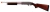 S&T ARMAMENT SPRING BOLT ACTION M870 MIDDLE AIRSOFT RIFLE WOOD / SILVER