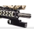 Lançador de granada Airsoft Zoxna Mini 40 BBs na cor preta, com detalhes do cano e estrutura.