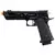 Pistola Airsoft GBB TTI Pit Viper JW4 Hi-Capa preta com blowback full metal e detalhe laranja no cano
