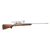 Rifle de airsoft sniper com corpo de madeira, luneta e cano longo, modelo Barrett EMG APS Fieldcraft Featherweight Zero Trigger na cor prata.