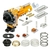 MAXX MODEL HOP-UP CHAMBER M4E - PRO CNC ALUMINUM FOR M4 / M16 GOLD