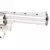 Revolver Airsoft King Arms GBB .357 Python 6" Versão II na cor prata, mostrando o cano e a câmara de balas.