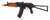 SRC GBB SR-74U BLOWBACK AIRSOFT RIFLE BLACK & WOOD