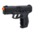 Pistola Airsoft Cybergun CO2 24/7 com slide fixo e corpo preto.