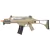 ARES AEG G36C WITH EFCS BLOWBACK AIRSOFT RIFLE FLAT DARK EARTH