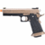 ARMORER WORKS GBB HI-CAPA FULL AUTO AW-HX1033 BLOWBACK AIRSOFT PISTOL BLACK / TAN - Scope Brasil - A maior loja de airsoft e airgun do Brasil, variedade em acessórios, rifles e pistolas.