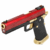 ARMORER WORKS GBB HI-CAPA FULL AUTO AW-HX1034 BLOWBACK AIRSOFT PISTOL BLACK / RED - Scope Brasil - A maior loja de airsoft e airgun do Brasil, variedade em acessórios, rifles e pistolas.
