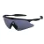 WOSPORT SHOOTING SPORT GOGGLES BLACK FRAME / BLUE LENS