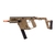 KRISS VECTOR GBB SMG RIFLE BY KRYTAC WITH FOLDING STOCK FLAT DARK EARTH - Scope Brasil - A maior loja de airsoft e airgun do Brasil, variedade em acessórios, rifles e pistolas.
