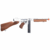 KINGARMS AEG M1A1 THOMPSON SMG AIRSOFT RIFLE SILVER & WOOD - comprar online