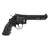 Revolver Airsoft HFC GBB HG-133 Blowback Preto - comprar online