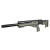 Rifle sniper airsoft ICS CXP-TOMAHAWK na cor verde OD com design moderno e cano longo para alta precisão em jogos táticos