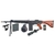 G&G AEG TYPE 64 BR BATTLE AIRSOFT RIFLE BLACK COMBO