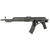 Imagem do DYTAC SLR CYMA AEG AK47 RIS WITH QD SPRING GEARBOX TYPE AK74 AIRSOFT RIFLE BLACK