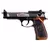 Pistola de airsoft GBB WE M92 S.T.A.R.S. em acabamento duplo tom.