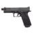 Pistola Airsoft PTS GBB ZEV OZ9 Standard Blowback na cor preta, destacando seu design moderno e detalhes da empunhadura.