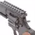 Revolver Airsoft King Arms GBB .357 Python Evil Preto com detalhes do tambor e trilho superior.